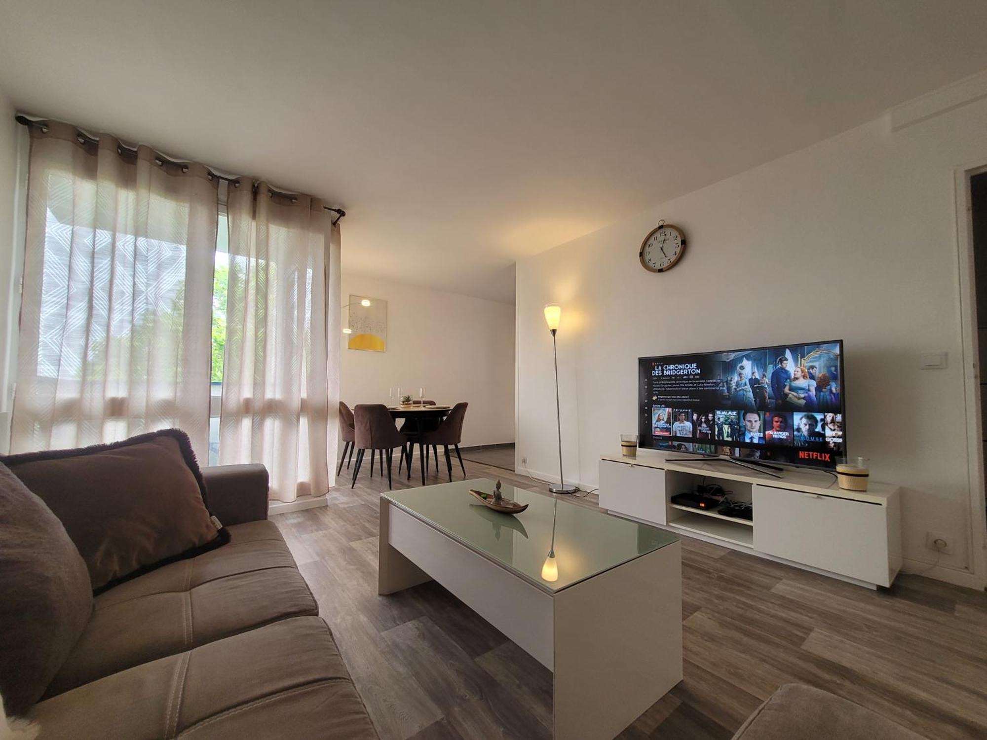 Parisian Retreat Pour 5 Personnes - 12 Min De Paris - Proche Gare Apartment Deuil-la-Barre ภายนอก รูปภาพ